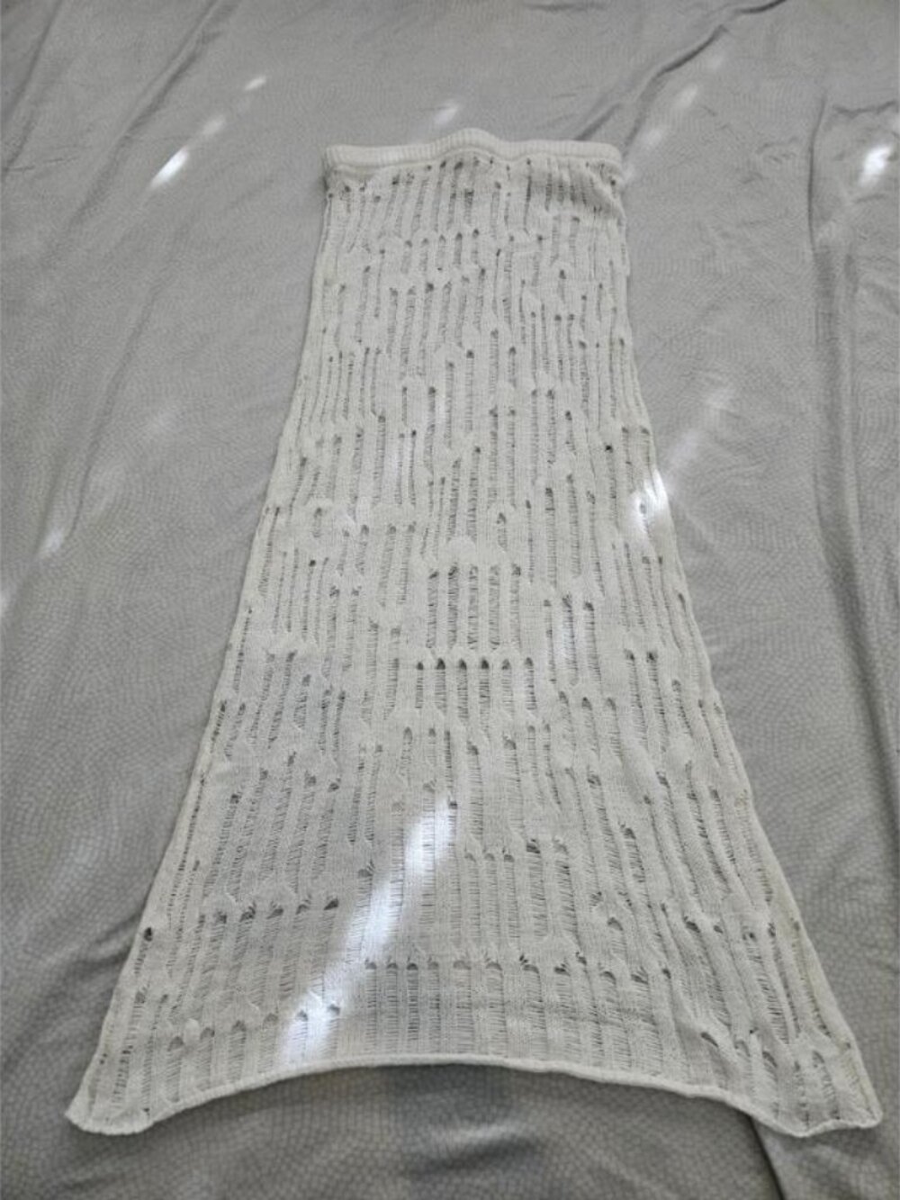 Skirt, S, Ivory See-through, Cover up